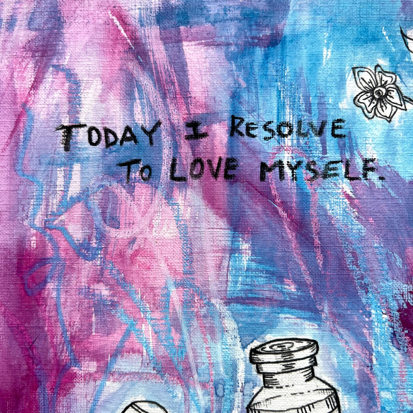 Today I Resolve to Love Myself.