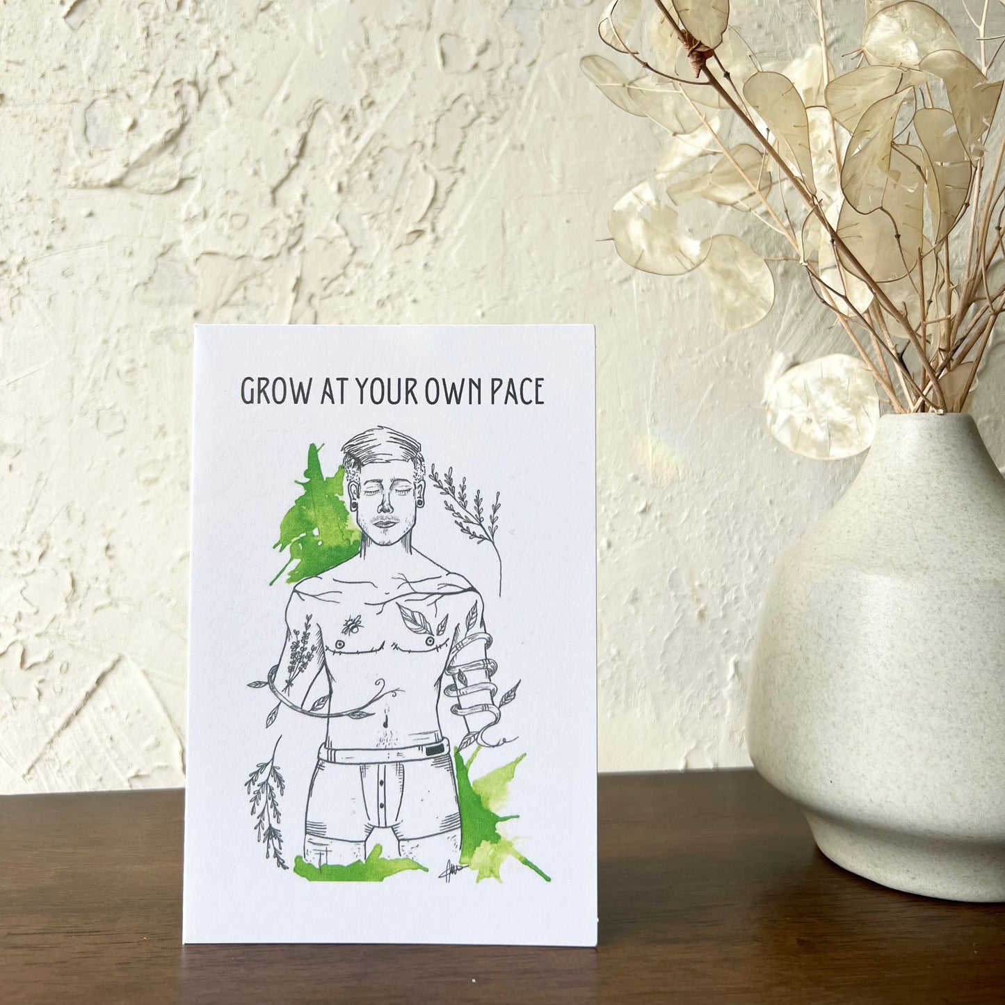 Grow at Your Own Pace Card